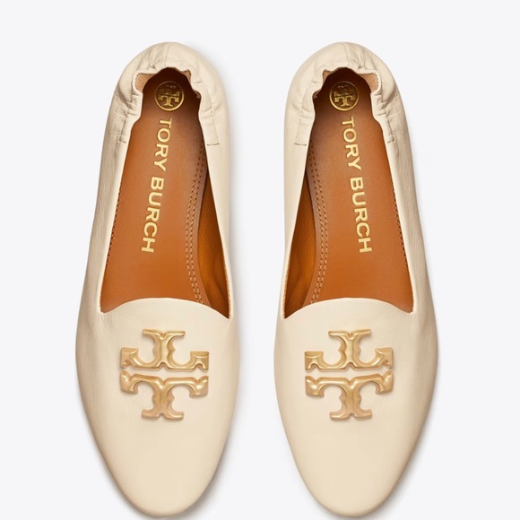 Brands New, Never Used, NWT. Tory Burch Eleanor Loafers in cream size 8. - Picture 1 of 4